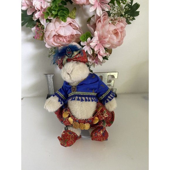 Hoppy VanderHare Genie Alladin Fortune Teller Plush Bunny Dressed 8" Muffy NWT - Picture 2 of 16